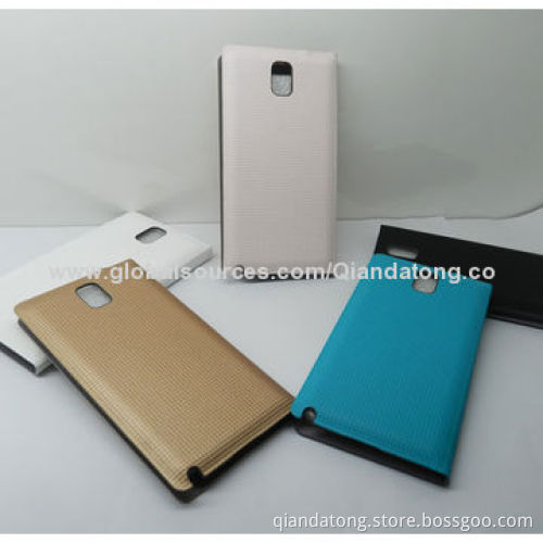 Smart Mobile Phone Cases for Samsung Galaxy Note 3 with Control Sleep/Wake-up Function